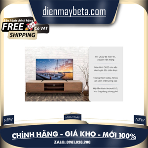 Smart Tivi QLED Sony 65 inch 4K KD-65A8H