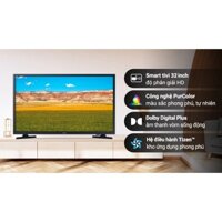 Smart Tivi Samsung 32 inch UA32T4202 được trang bị hệ thống 2 loa, mang đến dải âm sống động