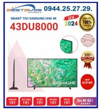 Smart Tivi Samsung 43DU8000 4K 43 inch [2024]