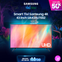 Smart Tivi Samsung 4K 43 inch UA43AU7002