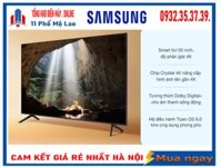Smart Tivi Samsung 4K 50 inch 55AU7700 UHD Mới 2021