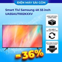 Smart Tivi Samsung 4K 55 inch UA55AU7002KXXV