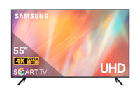 Smart Tivi Samsung 4K 55 inch UA55AU7700KXXV Chính hãng