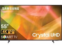 Smart Tivi Samsung 4K Crystal UHD 55 inch UA55AU8000 - Chính hãng