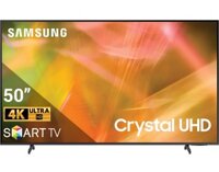 Smart Tivi Samsung 4K Crystal UHD 50 inch UA50AU8000 - Chính hãng