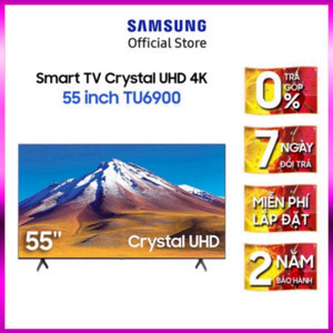Smart Tivi Samsung 55 inch 4K 55TU6900 (UA55TU6900)