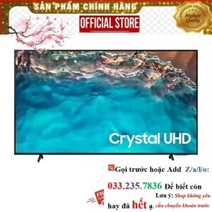 Smart Tivi Samsung 60 inch 4K UA60BU8000 (60BU8000)