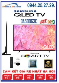 Smart Tivi Samsung QLED 4K 50 inch QA50Q63CAKXXV Mới 2023