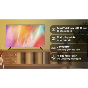 Smart Tivi Samsung 43 inch 4K UA43AU7002 (43AU7002)