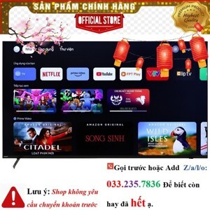 Google Tivi Sony 4K 55 inch XR-55X90L