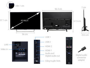 Smart Tivi Sony 43 inch KDL-43W750E