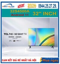 Smart Tivi TCL 32 inch Android 11 [ 32S5400A ]