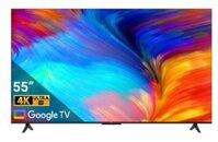 Smart Tivi TCL 4K 55P638 55 inch Google TV Giá rẻ nhất HN