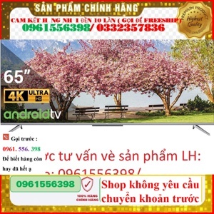 Smart Tivi TCL 4K 65 inch 65P715