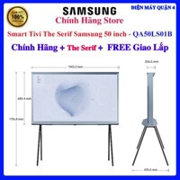 Smart Tivi The Serif QLED Samsung QA50LS01B 4K 50 inch 50LS01B - có chân - Samsung QA50LS01BB / 50LS01BB