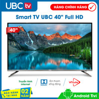 Smart tivi UBC FULL HD 40 inch Android 8.0 Model 40P900ESM - Bảo Hành 2 năm tận nhà tính năng bảo vệ trẻ em (mới) công nghệ dò kênh tự động Free-to-Air âm thanh Dolby LazadaMall