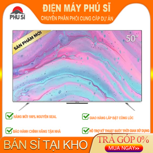 Smart Tivi Coocaa 4K 50 inch 50S6G Pro Max