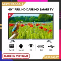 Smart TV Darling 40 inch Full HD - Model 40FH960S (Hệ điều hành Android Tích hợp DVB-T2 Wifi) - Bảo Hành 2 Năm