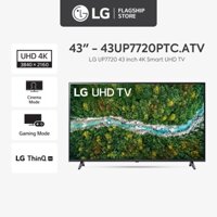 Smart TV LG 43 inch 4K UHD 43UP7720PTC