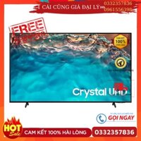 Smart TV Samsung 43 Inch Crystal UHD 4K UA43BU8000KXXV 2022 - Miễn phí lắp đặt- Mới 100%