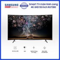 Smart TV Samsung màn hình cong 4K UHD 55 inch RU7300, giải trí đỉnh cao, độ phân giải sắc nét, tiện ích kết nối thông minh.-giá 10.950.000 ₫