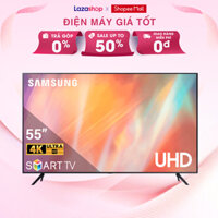 Smart TV SAMSUNG UHD 4K 55 inch UA55AU7700  - 55AU7700 - UA55AU7700KXXV - 55AU7700KXXV  Hàng chính hãng