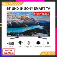 Smart TV Sony 65 inch UHD 4K - Model 65X9500G Android 8.0 Tìm kiếm giọng nói Google Assistant Youtube Netflix - Bảo Hành 2 Năm