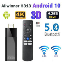 Smart TV Stick Q6 Android 10 Dual Wifi 5g 4k H313 2GB 16GB Android Smart TV Box bt5.0 1GB 8GB trình phát đa phương tiện truyền thông Mini TV Stick ddds