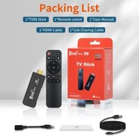 Smart tv stick tv98 4k android tv dual 2.4g 5g wifi android 12.1 rockchip 3228a 8gb / 128gb 4k hd 3d smart android 12 x96 q3 tv stick