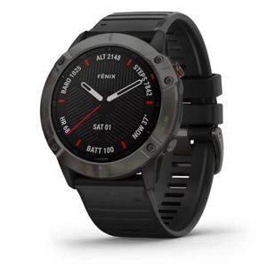 Smart Watch Garmin Fenix 6X Sapphire - Dây Silicon