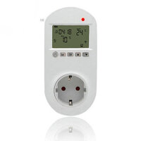 Smart WiFi Temperature Controller Constant Temperature Heating Thermostat EU Standard Socket LCD Wireless High Frequency