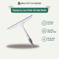 [SmartChoice]Cây Lau Kính SMARTCHOICE Dụng Cụ Lau Kính Gạt Nước Màu Trắng Dùng Cho Nhà Cửa SCG-PK133