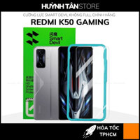 SmartDevil Kính cường lực redmi k50 gaming trong suốt KHÔNG FULL MÀN chống bám vân tay chính hãng Smart Devil huỳnh tân