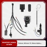 SMARTKEY HONDA CƠ BẢN CỤM CÓ LED DÀNH CHO XE CHƯA CÓ BỘ TÌM XE ZIN Future, Winner V1, Wave Alpha,...