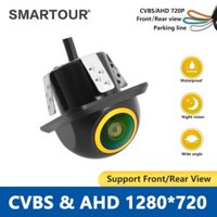 Smartour Camera quan sát phía sau ô tô 1080P Tầm nhìn ban đêm Đảo chiều Màn hình đỗ xe tự động CCD Chống nước 170 độ HD Video Ống kính mắt cá