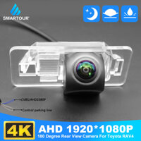 Smartour Xe 4K AHD 1080P CCD Camera Phía Sau Ống Kính Mắt Cá HD Tầm Nhìn Ban Đêm Cho Xe BMW 3 Serie 315 318 320 323 325 E46 E39 E53 X3 X5 X6