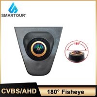 Smartour Xe Đặc Biệt Logo Mark Biểu Tượng Ống Kính Vàng 180 Độ Camera Trước Cho Xe Honda Accord CRV Civic Fit City 2013 ~ 2019