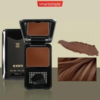 Smartsimple Dùng Một Lần Làm Tóc Bấm Bột Tạm Thời Chạm Lên Che Tóc Trắng Nhẹ Nhàng Không Kích Ứng Di Động Thuốc Nhuộm Tóc Bột R2Y6