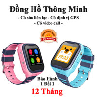 Smartwatch AGD2 Định vị trẻ em GPS Videocall, GPS, SOS, Camera, Nghe gọi 2 chiều + Tặng Sim4G