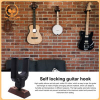 Smbcgdm 1 Bộ Đàn Guitar Móc Treo Tường Tự Động Khóa Đàn Guitar Móc Treo Chịu Lực Lớn Chống Trơn Trượt Cổ Điển Đàn Guitar Treo Tường Điện Acoustic Đàn Guitar Tổ Chức Bass Ukulele Giá Đỡ