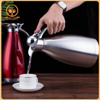 Smbcgdm Ấm đun nước đổ nước mịn Ấm đun nước Vòi phun chống rách Ấm đun nước giữ nhiệt bằng thép không gỉ 2l Bình giữ nhiệt Nồi cách nhiệt cho trà Cà phê Nước nóng Vòi phun chống chảy Thanh gia đình Ngoài trời