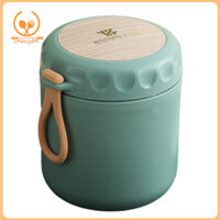 Smbcgdm Bình đựng thực phẩm cách nhiệt chân không Dung tích bình đựng thực phẩm bằng thép không gỉ Hộp đựng súp nóng cách nhiệt chống rò rỉ để ăn uống di động cho khu vực Đông Nam