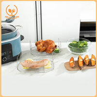 Smbcgdm Drip Away Fat Rack Khay nấu ăn chống dính Giá rang bằng thép không gỉ cho Bbq Gà Cá Rau Khay nướng bánh hạng nặng Đông Nam Á Yêu thích