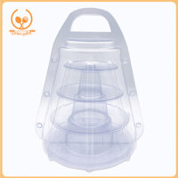 Smbcgdm Lễ Hội 4 Tầng Tiệc Sinh Nhật Đám Cưới Hiển Thị Macaron Bánh Cupcake Tháp Đứng