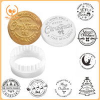 Smbcgdm Sáng Tạo Cookie Trang Trí Dụng Cụ Giáng Sinh Theo Chủ Đề Bánh Quy Tem Giáng Sinh Vui Vẻ Bộ 8 Thiết Kế Cho Ngày Lễ Bánh Quy Tự Làm