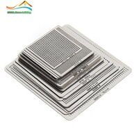 [Smellshi] 27 Cái BGA Reballing Rework Net Universal Stencil Bộ nhiệt trực tiếp