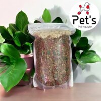 Smile - [Combo 3kg] hạt thức ăn dành cho mèo mix ức gà giúp các bé ăn ngon và phát triển tốt túi 1kg