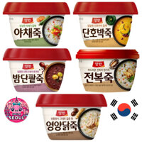 [Smile Seoul] Dongwon, Cháo Hàn Quốc, Rau, Bí Ngô, Đậu Đỏ Hạt dẻ, Bào ngư, Gà