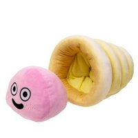 Smile Slime Plush Toy L Korone White Direct From Japan