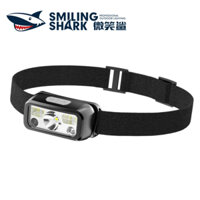 Smileshark TD0144 led Đèn pha siêu sáng Cảm biến sóng Đèn sáng Đèn câu cá và đèn làm việc tiện lợi Loại cRechargeable Đèn đỏ ánh sáng trắng Chiếu sáng làm việc cắm trại